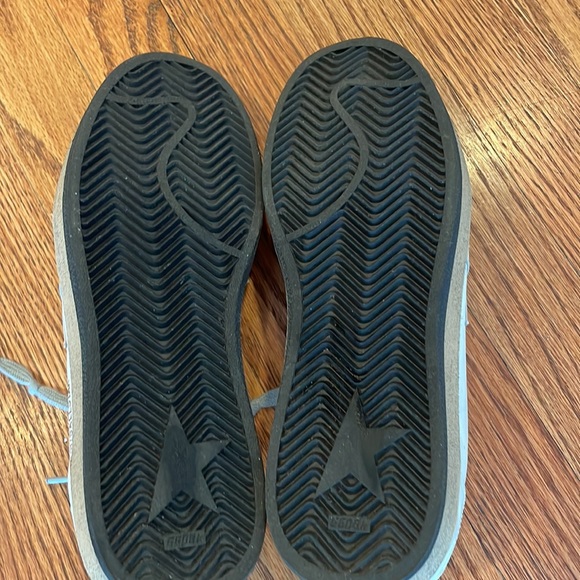 Golden Goose Ballstars white with light pink star sz 39 - Picture 10 of 13